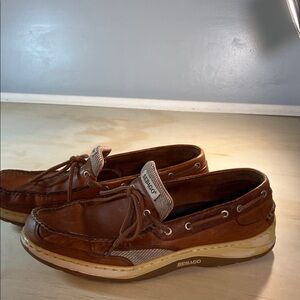Sebago Tan and Brown Men's Boat Shoes